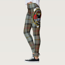 Scotstee Clan MacLeod von Harris gewittertem Wappe Leggings