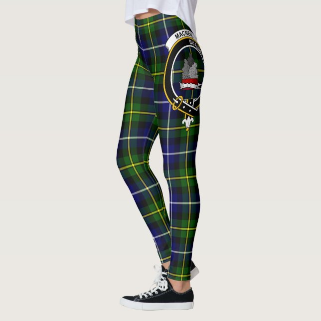 Scotstee Clan MacNeill von Barra Wappen Tartan Wom Leggings (Links)