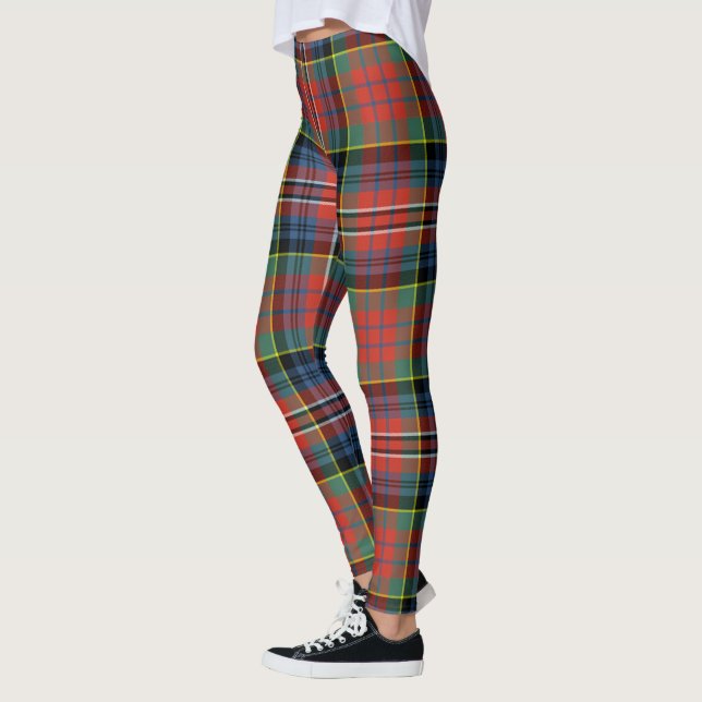 Scotstee Clan MacPherson Ancient Tartan Women Leggings (Links)