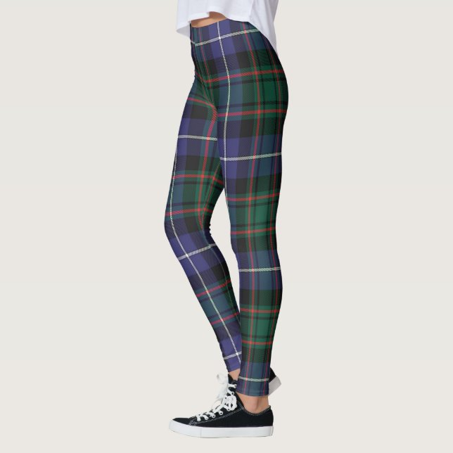Scotstee Clan MacRae Jagd Modernes ancient Tartan Leggings (Links)