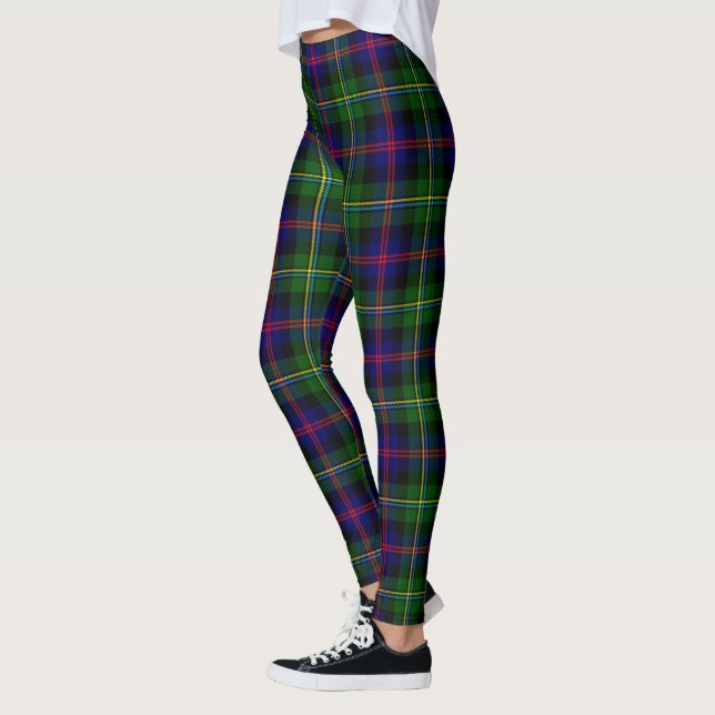 Scotstee Clan Malcolm Ancient Tartan Women Legging Leggings (Links)