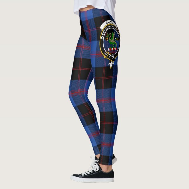 Scotstee Clan Maule Modem Wappen Tartan Women Leggings (Links)
