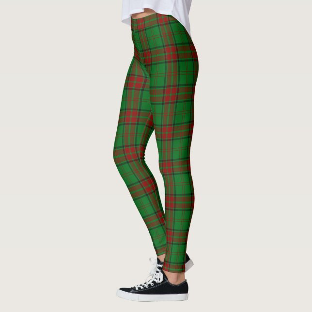 Scotstee Clan Maxwell Junting Ancient Tartan Women Leggings (Links)