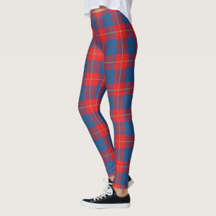 Scotstee Clan McKerrell Red Ancient Tartan Women Leggings
