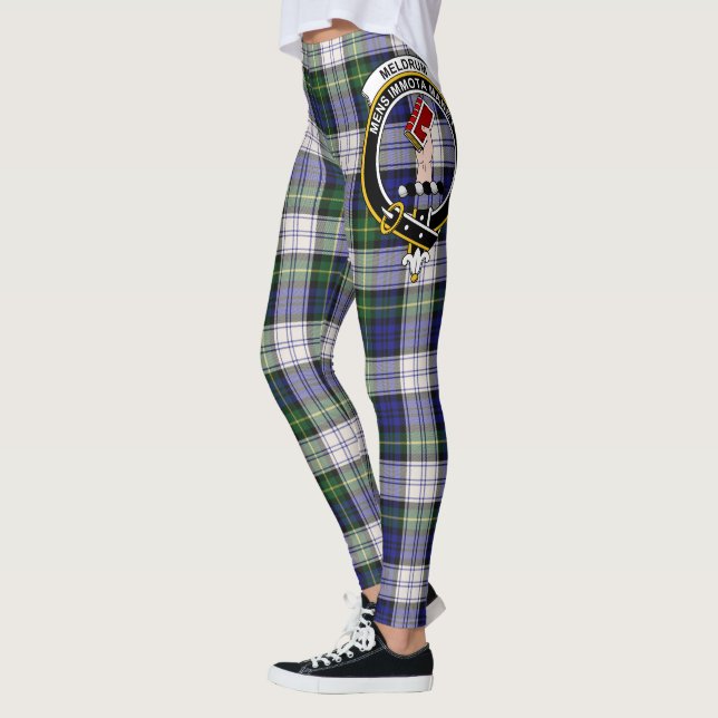 Scotstee Clan Meldrum Gordon Dress Wappen Tartan Leggings (Links)