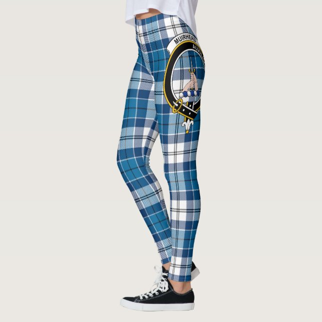 Scotstee Clan Muirhead Blue Wappen Tartan Women Leggings (Links)