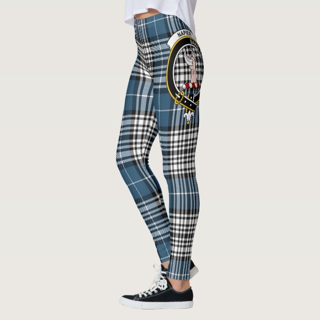 Scotstee Clan Napier Wappen Tartan Women Leggings (Links)