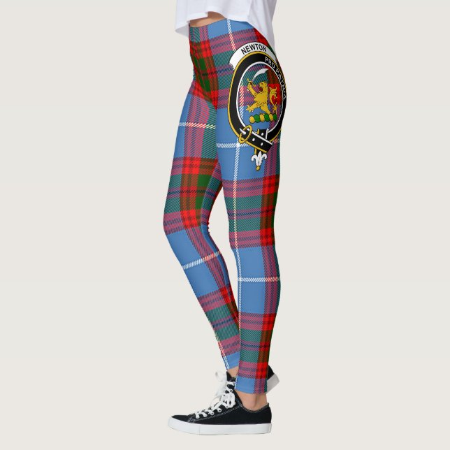 Scotstee Clan Newton Wappen Tartan Women Leggings (Links)