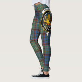 Scotstee Clan Nicolson Jagd Altes Wappen Tarta Leggings
