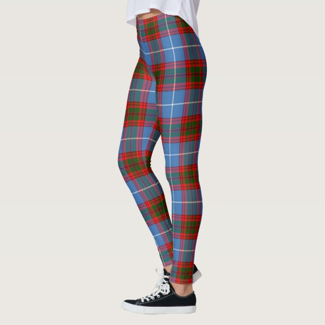 Scotstee Clan Nicolson Modern Tartan Women Legging Leggings (Links)