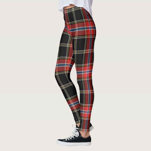 Scotstee Clan Norwegisch Tartan Frauen Leggings (Links)