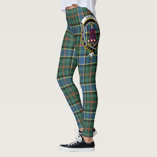 Scotstee Clan Ogilvie Junting Ancient Wappen Tarta Leggings