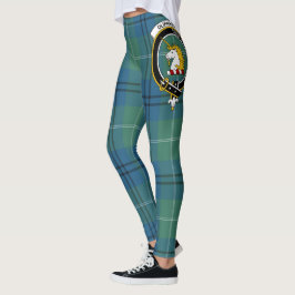 Scotstee Clan Oliphant Ancient Wappen Tartan Women Leggings