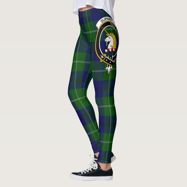 Scotstee Clan Oliphant Wappen Tartan Women Legging Leggings (Links)