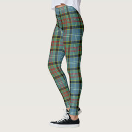 Scotstee Clan Paisley Tartan Frauen Leggings