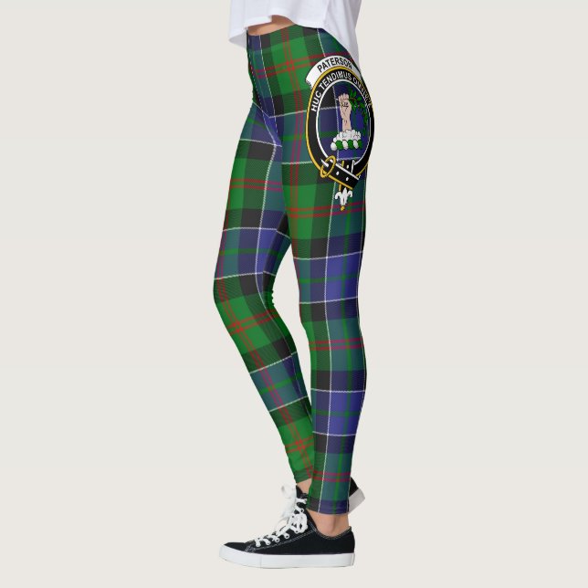 Scotstee Clan Paterson Wappen Tartan Women Legging Leggings (Links)