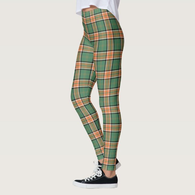 Scotstee Clan Pollock Hunting Tartan Women Legging Leggings (Links)