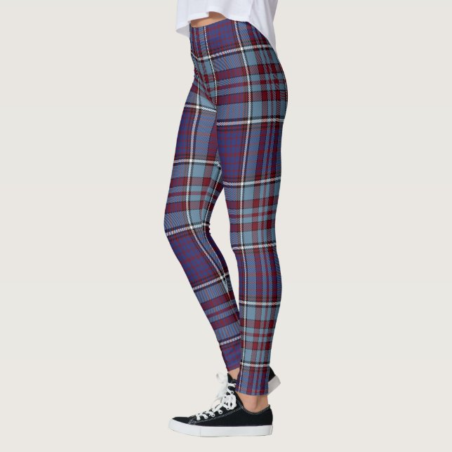 Scotstee Clan RCAF Tartan Frauen Leggings (Links)