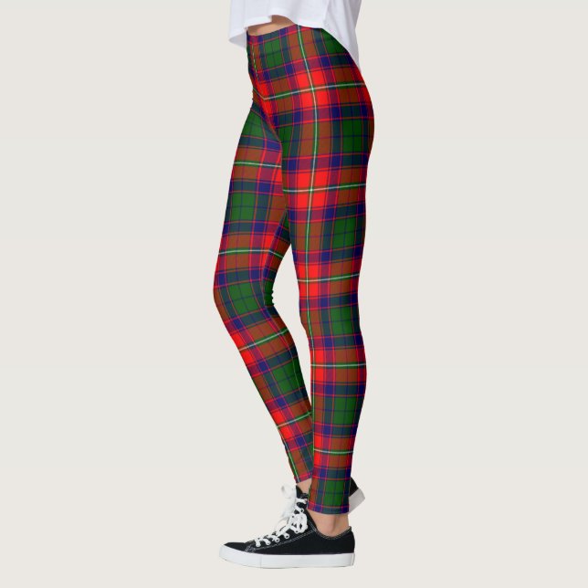 Scotstee Clan Riddell Tartan Frauen Leggings (Links)