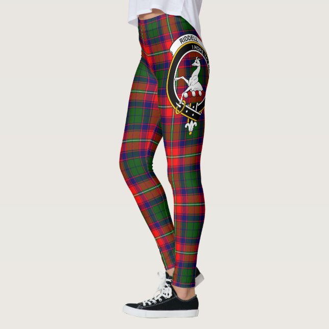 Scotstee Clan Riddell Wappen Tartan Women Leggings (Links)
