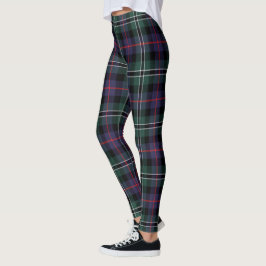 Scotstee Clan Rose Jagen Modern Tartan Women Leggings