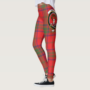 Scotstee Clan Ross Wappen Tartan Women Leggings