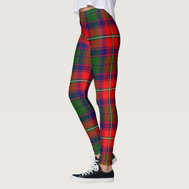 Scotstee Clan Roxburgh Tartan Frauen Leggings (Links)