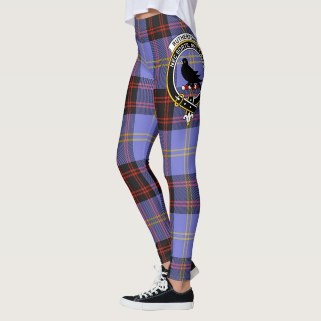 Scotstee Clan Rutherford Wappen Tartan Women Leggings (Links)