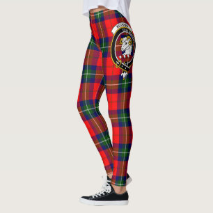 Scotstee Clan Ruthven Wappen Tartan Damen Leggings