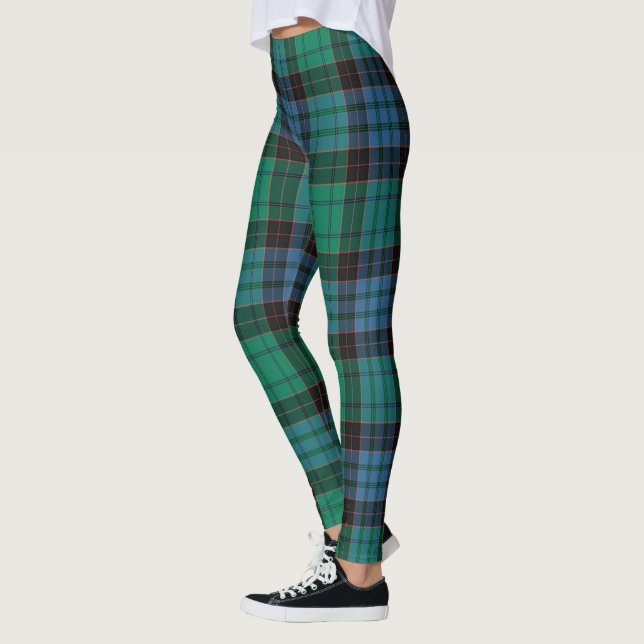 Scotstee Clan Stewart Old Ancient Tartan Women Leggings (Links)