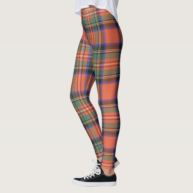 Scotstee Clan Stewart Royal Ancient Tartan Women Leggings (Links)