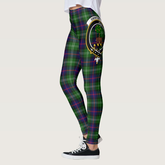Scotstee Clan Swinton Wappen Tartan Women Leggings (Links)