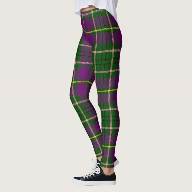 Scotstee Clan Taylor Tartan Frauen Leggings (Links)