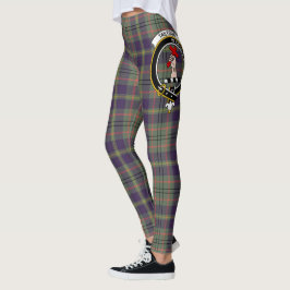 Scotstee Clan Taylor Weathered Wappen Tartan Women Leggings