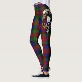 Scotstee Clan Tennant Wappen Tartan Frauen Legging Leggings