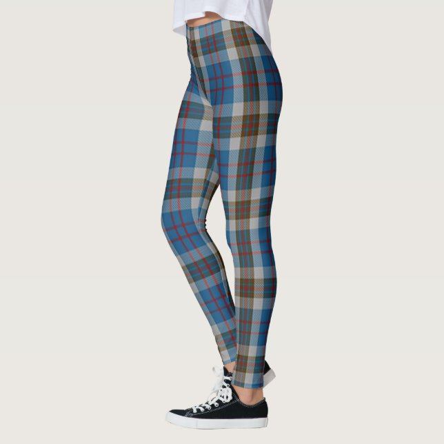 Scotstee Clan Thomson Blue Tartan Frauen Leggings (Links)