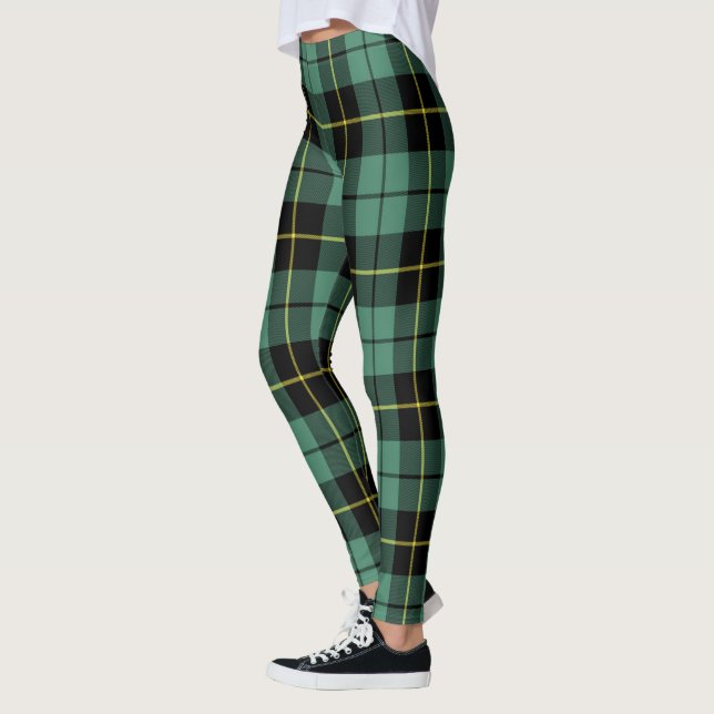 Scotstee Clan Wallace Ancient Tartan Women Legging Leggings (Links)