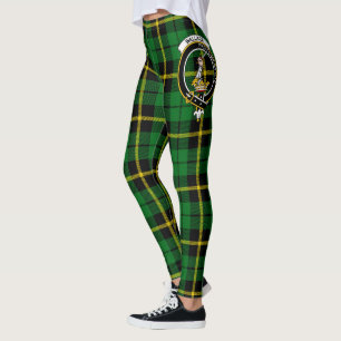 Scotstee Clan Wallace Junting Wappen Tartan Women Leggings