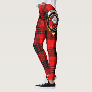 Scotstee Clan Wemyss Wappen Tartan Damen Leggings