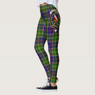 Scotstee Clan Whitefoord Wappen Tartan Frauen Leggings
