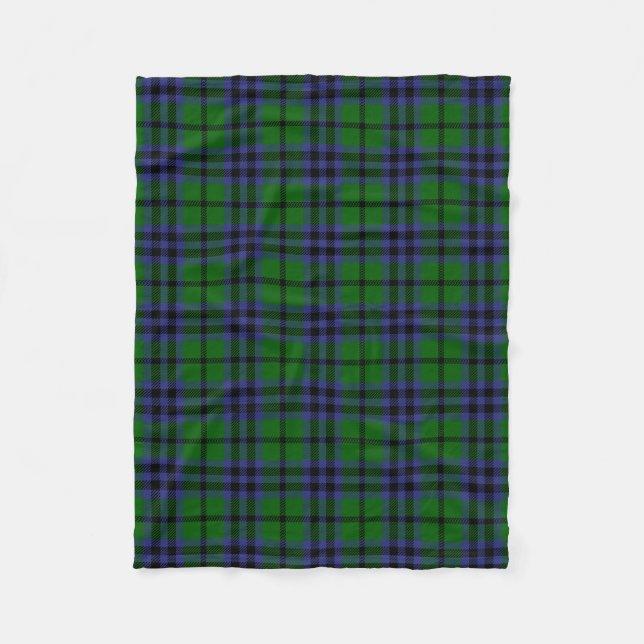 Scott Austin Tartan Kariert Fleecedecke (Vorderseite)