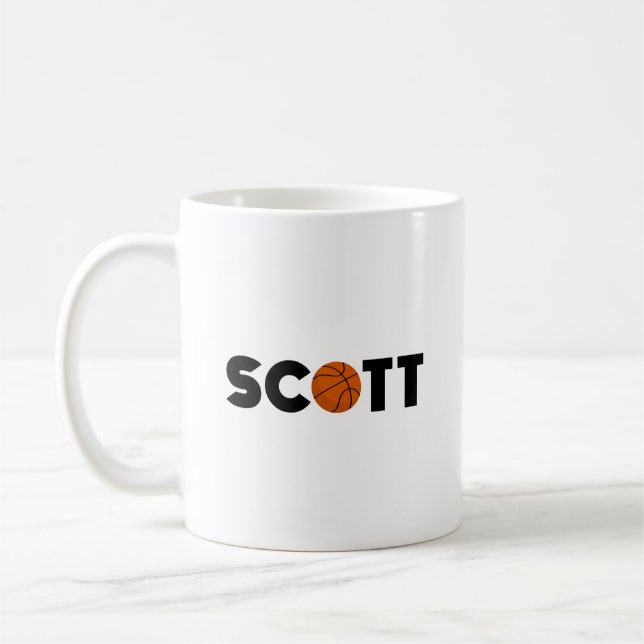 Scott Basketball Kaffeetasse (Links)
