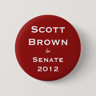 Scott Brown für Senats-Knopf Button
