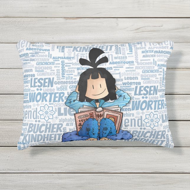 Scott - Buch lesen /  Kissen Für Draußen (Vorderseite)