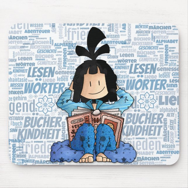 Scott - Buch lesen /  Mousepad (Vorne)