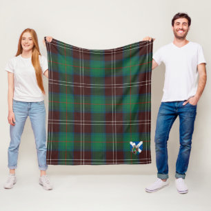 Scott Chisholm Junting Ancient Tartan Kariert Fleecedecke