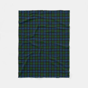 Scott Clan Campbell Military Tartan Kariert Fleecedecke