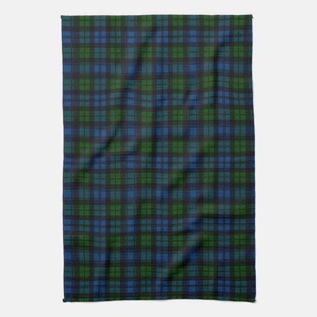 Scott Clan Campbell Military Tartan Kariert Geschirrtuch (Vertikal)