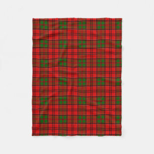 Scott Clan Grant Tartan Kariert Fleecedecke