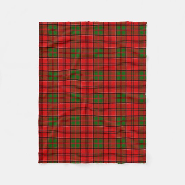 Scott Clan Grant Tartan Kariert Fleecedecke (Vorderseite)